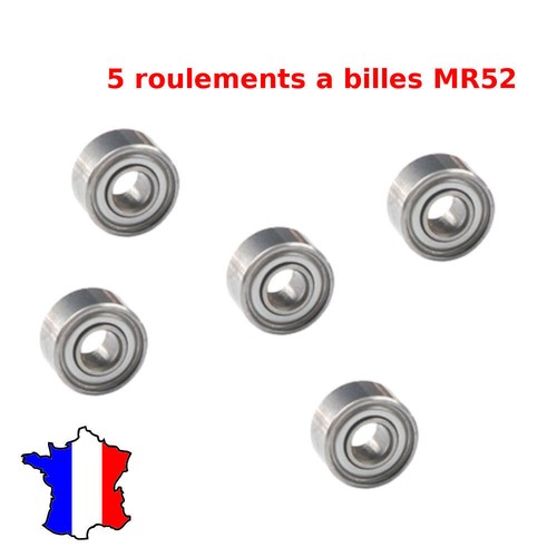 Mr52zz 2x5x2 5mm roulement - 5, x