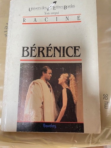 Berenice racine bordas - berenice, ed