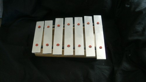 Xylophone with one mallet - xylophone,