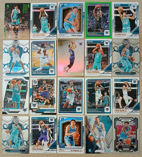 Lot 20x charlotte hornets - 20x,