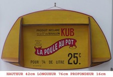 Présentoir, étagère publicité KUB La Poule au Pot