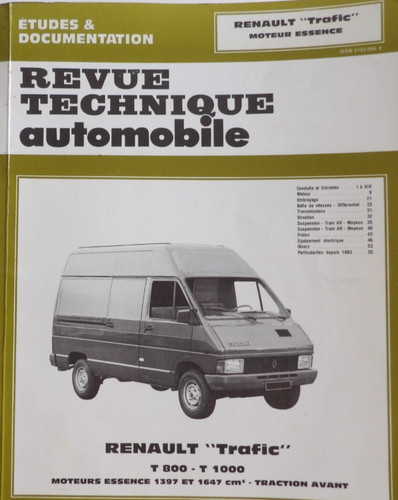 Revue technique automobile rta - technique,