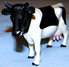 VACHE JOUET BRUDER 9,5 x 15 cm animal de ferme 1/16 ème Fabriqué en Allemagne BE