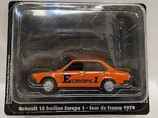 NOREV Renault 18 Berline EUROPE 1 1979 Tour France 1:43 voiture miniature