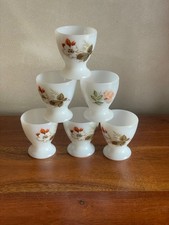 🌸 6 coquetiers Arcopal vintage