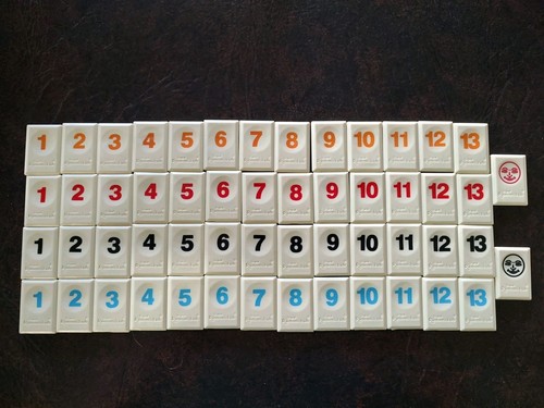 Rummikub tiles individual - tiles,