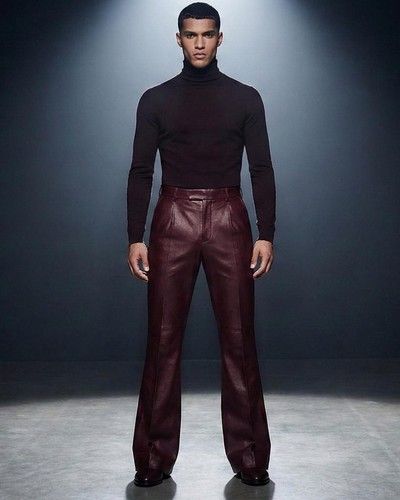 Pantalon motard cuir - motard,