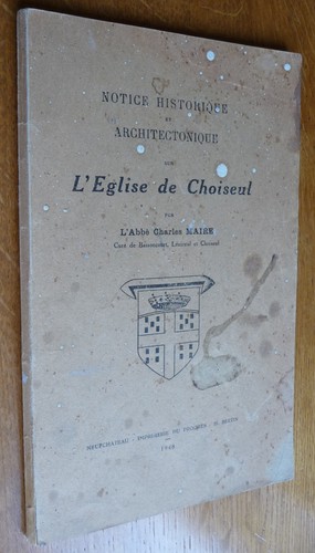 Notice historique - notice,