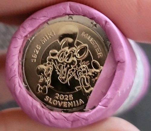 Euros unc miki - euros, 2025
