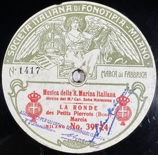 Seba Matacena : Reber & Bosc RARE DISQUE 78 RPM 10" FONOTIPIA 39724/25