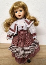 Poupée d'artiste poupée en porcelaine doll 40 cm collector rare vintage