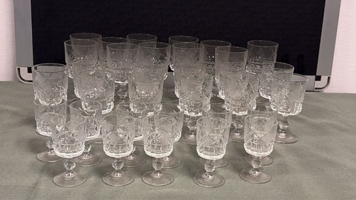 Service verres cristal - de, en