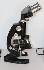 Microscope Binoculaire Loupe Vintage NACHET Paris