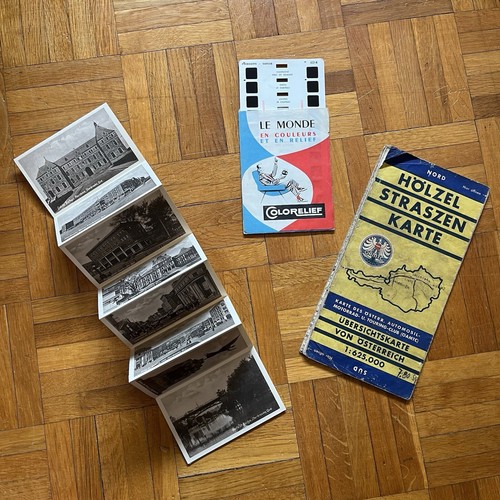 Lot documents anciens voyage - documents,