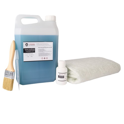 5kg resine polyester iso - de,