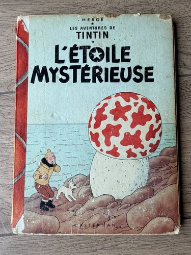 Bande dessinee tintin etoile - bande,