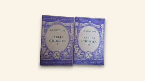 Lot livres la fontaine - lot,