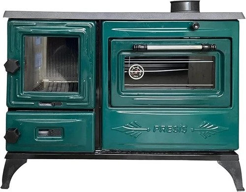 Poêle bois fonte avec - à,