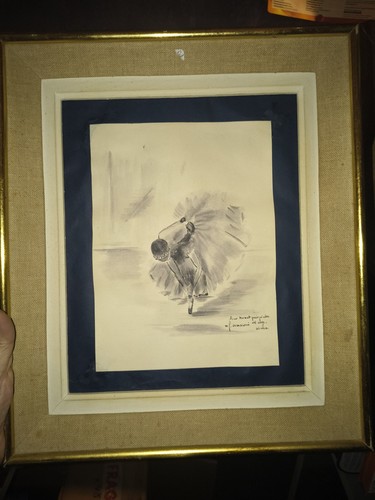 Tableau recto verso danseuse - tableau,