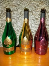 Lot de 3 bouteilles vides