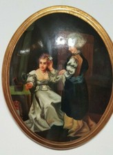 Carré Peinte à la Main Cadre