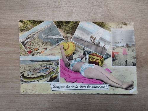Carte postale baigneuse les - 3,