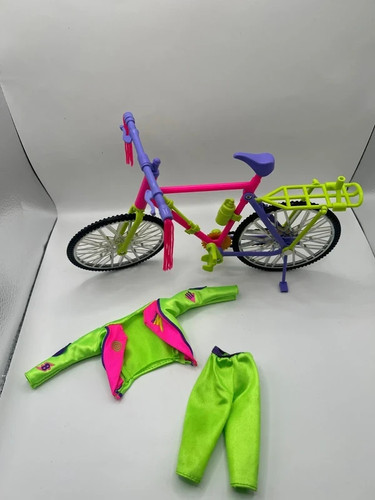 Vélo tenue barbie - vélo,