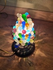 Lampe Grappe Vintage En Verre De Murano