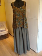 Ensemble femme kaki fluide 44