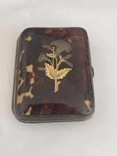 ANCIEN PETIT PORTE MONNAIE OBJET DE VITRINE DECOR FLORAL