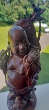grande sculpture figurine bois