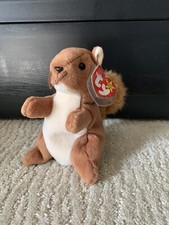 Nuts Rare Beanie Baby PVC
