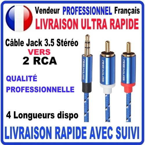 Câble rca audio - rca, vers