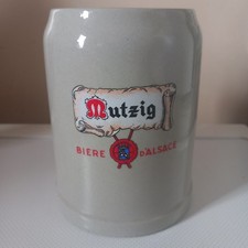 Chope en gres 50cl bière Brie