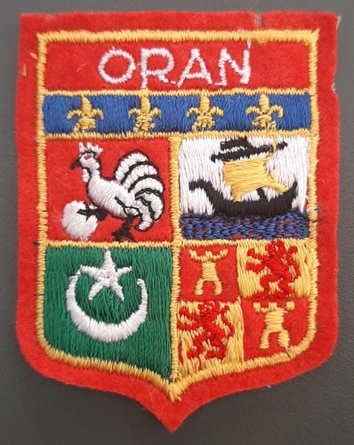 écusson ancien oran algérie - ancien,