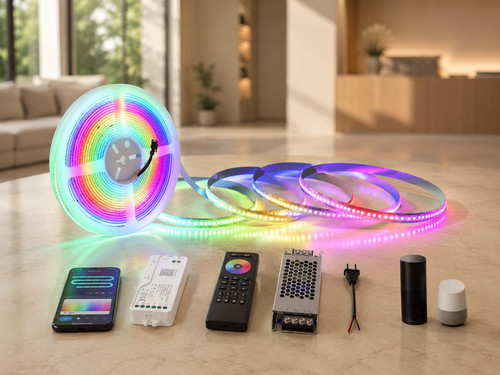 Bande led cob - led, rgbic
