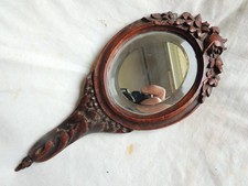 MIROIR FACE A MAIN ANCIEN