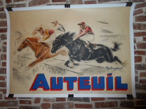 Authentique affiche ancienne - affiche,