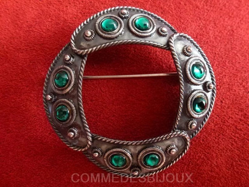 Broche vintage sphinx - sphinx, bouclier