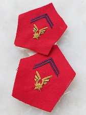 Insigne tissu militaire pattes