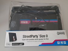 Gear4 StreetParty Size 0 Super-slim portable stereo speaker for iPod