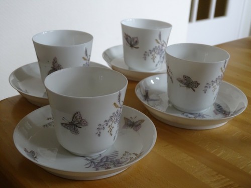Anciennes tasses porcelaine - anciennes,