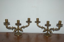 Paire de bougeoir chandelier 3