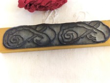 Tampon ancien frise idéale broderie collection 16,2 cm  T20-6