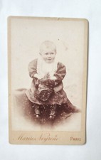 CDV Photographe Marius Neyroud, Paris - Portrait de Bébé