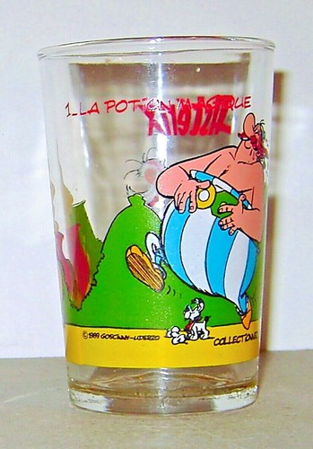 Astérix 1989 verre à - 1989,