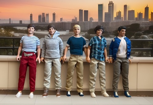 One direction doll set - one,