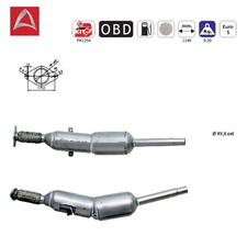 Filtre à particules diesel DPF pour RENAULT Kangoo - 1.5 dCi