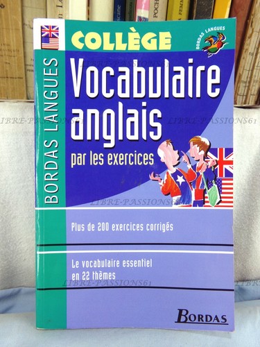 Vocabulaire anglais par - vocabulaire, les