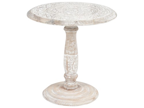 Table appoint blanc - blanc, cassé